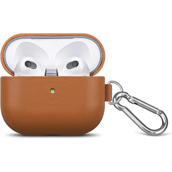 Leather Case Compatible with AirPods 3rd Generation.
NEW IN BOX - Picture 1 of 8